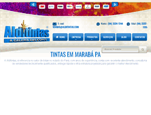 Tablet Screenshot of alditintas.com